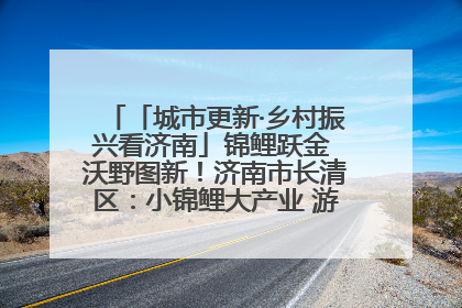 「城市更新·乡村振兴看济南」锦鲤跃金 沃野图新！济南市长清区：小锦鲤大产业 游出农旅新风景