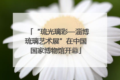 “琉光璃彩—淄博琉璃艺术展”在中国国家博物馆开幕
