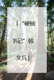 “硬核书记”韩文兵