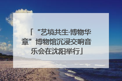 “艺境共生·博物华章”博物馆沉浸交响音乐会在沈阳举行