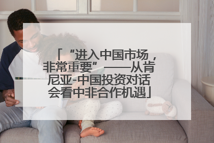 “进入中国市场，非常重要”——从肯尼亚-中国投资对话会看中非合作机遇