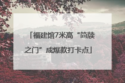 福建馆7米高“简牍之门”成爆款打卡点