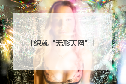 织就“无形天网”