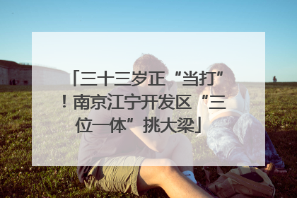 三十三岁正“当打”！南京江宁开发区“三位一体”挑大梁