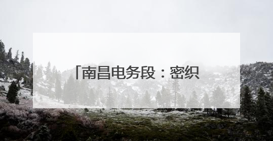 南昌电务段：密织防汛“安全网”