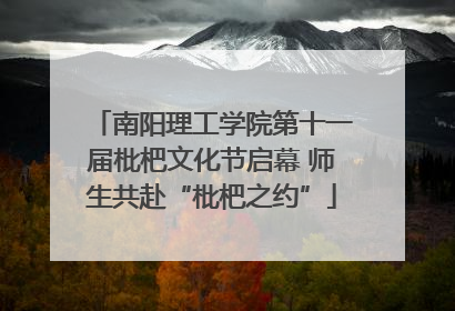 南阳理工学院第十一届枇杷文化节启幕 师生共赴“枇杷之约”