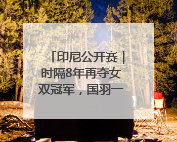 印尼公开赛｜时隔8年再夺女双冠军，国羽一金一银收官