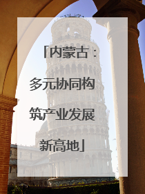 内蒙古：多元协同构筑产业发展新高地