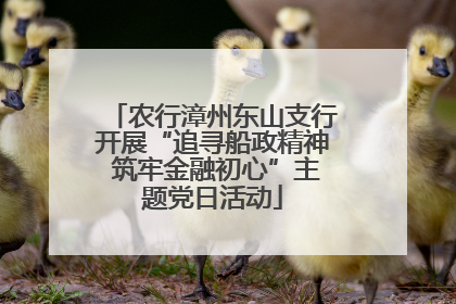 农行漳州东山支行开展“追寻船政精神 筑牢金融初心”主题党日活动