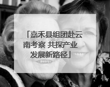 嘉禾县组团赴云南考察 共探产业发展新路径