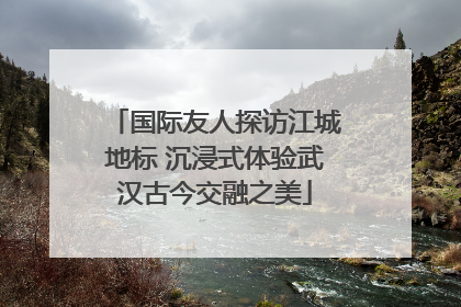国际友人探访江城地标 沉浸式体验武汉古今交融之美
