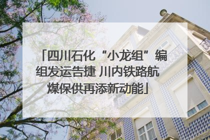 四川石化“小龙组”编组发运告捷 川内铁路航煤保供再添新动能
