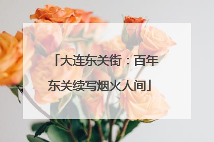 大连东关街：百年东关续写烟火人间