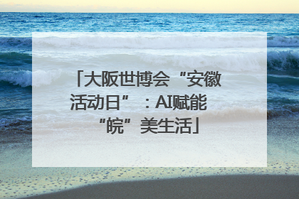大阪世博会“安徽活动日”：AI赋能“皖”美生活