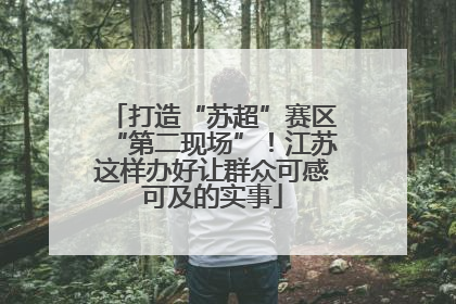 打造“苏超”赛区“第二现场”！江苏这样办好让群众可感可及的实事