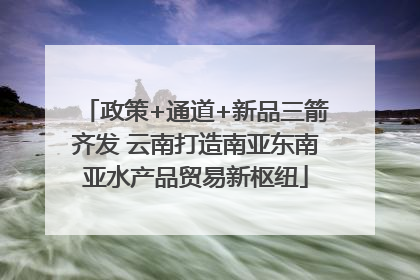 政策+通道+新品三箭齐发 云南打造南亚东南亚水产品贸易新枢纽