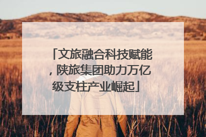 文旅融合科技赋能，陕旅集团助力万亿级支柱产业崛起