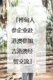 桦甸人参企业赴港澳参加吉港澳经贸交流