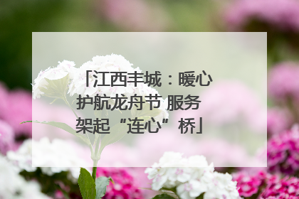 江西丰城：暖心护航龙舟节 服务架起“连心”桥