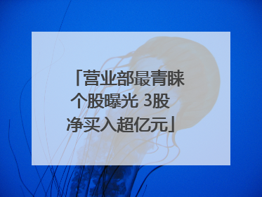 营业部最青睐个股曝光 3股净买入超亿元