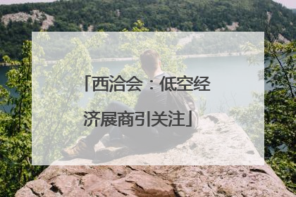 西洽会：低空经济展商引关注