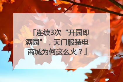 连续3次“开园即满园”，天门服装电商城为何这么火？