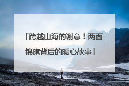 跨越山海的谢意！两面锦旗背后的暖心故事