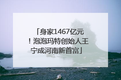 身家1467亿元！泡泡玛特创始人王宁成河南新首富