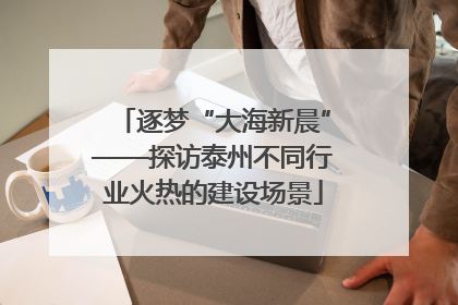 逐梦“大海新晨”——探访泰州不同行业火热的建设场景