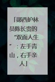 郧西护林员陈长贵的“双面人生”：左手青山，右手亲人