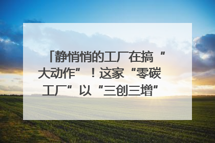 静悄悄的工厂在搞“大动作”！这家“零碳工厂”以“三创三增”探索共富新路径｜网络名人四川行