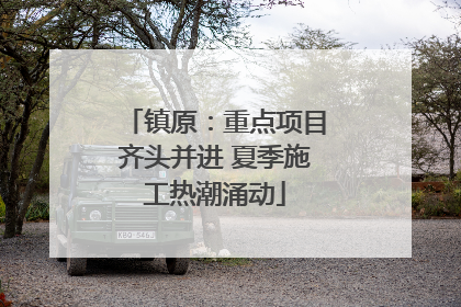 镇原：重点项目齐头并进 夏季施工热潮涌动