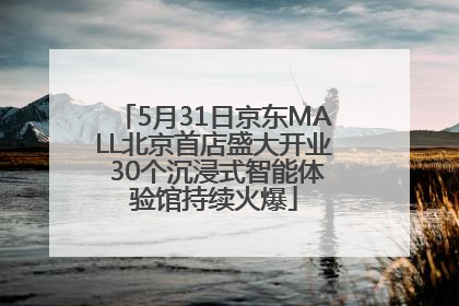 5月31日京东MALL北京首店盛大开业 30个沉浸式智能体验馆持续火爆